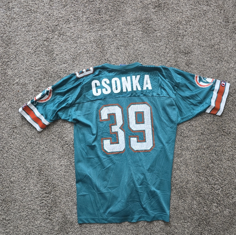 Vintage Campion Larry Csonka Mami Dolphins Jersey size 44